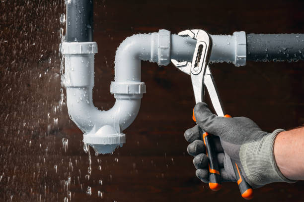 Professional Pipe Repair technician working in Dedham, MA